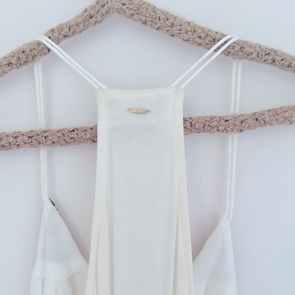 Bebe body suit white off white with gold embroiderie M - Picture 5 of 10